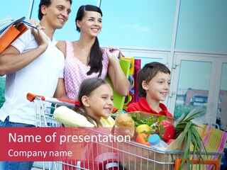 Young Casual Spree PowerPoint Template