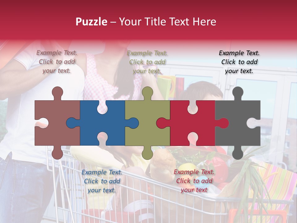 Young Casual Spree PowerPoint Template