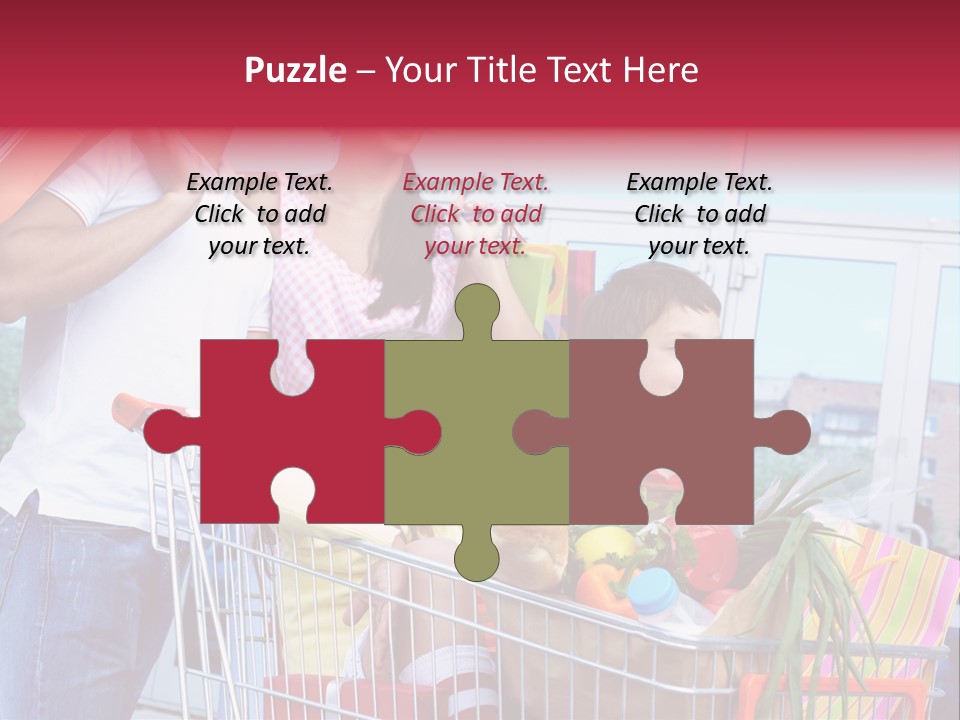 Young Casual Spree PowerPoint Template