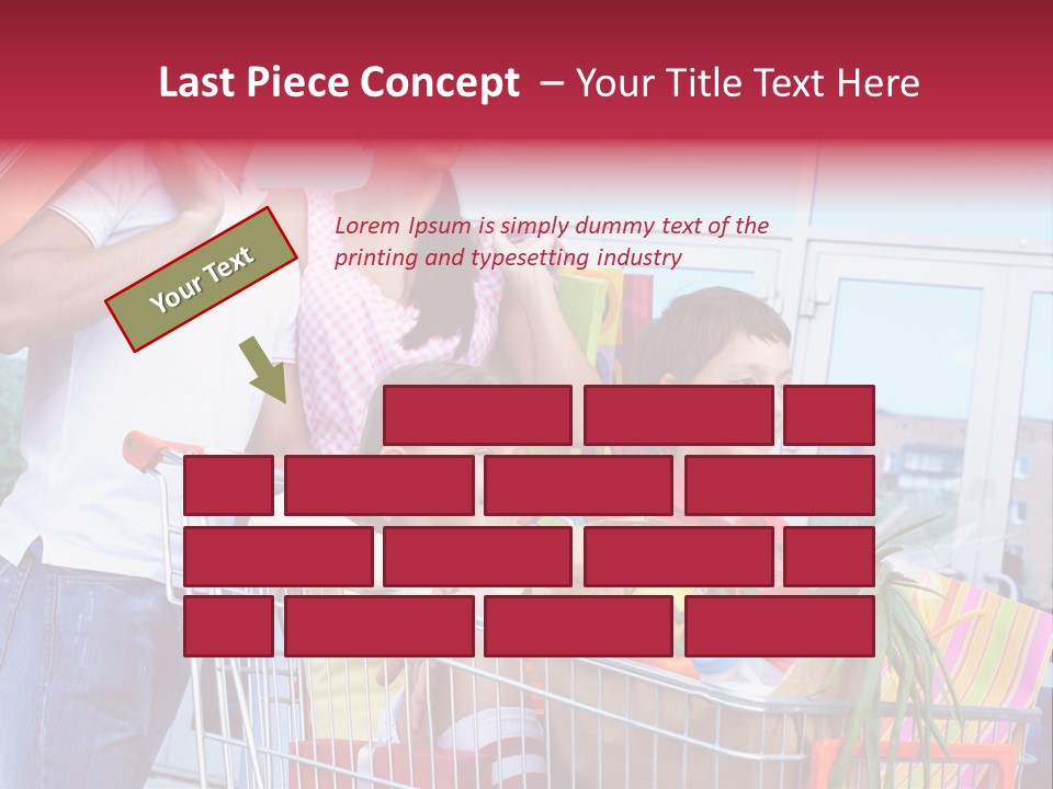 Young Casual Spree PowerPoint Template