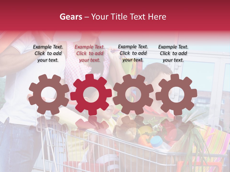 Young Casual Spree PowerPoint Template