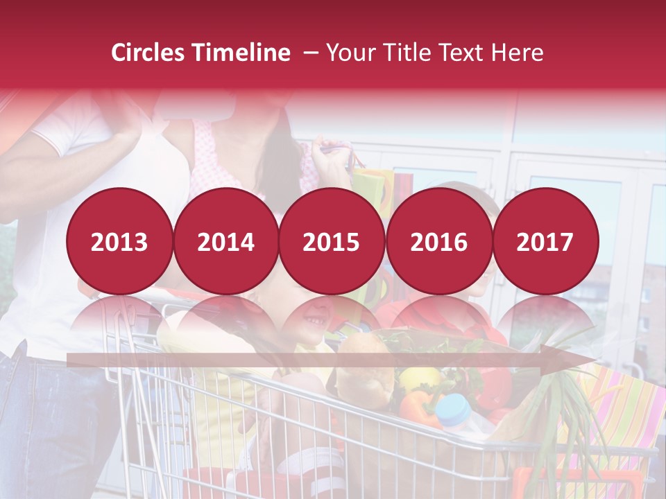 Young Casual Spree PowerPoint Template