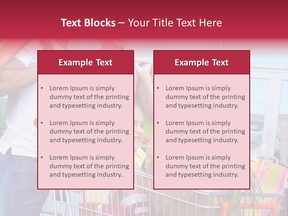 Young Casual Spree PowerPoint Template