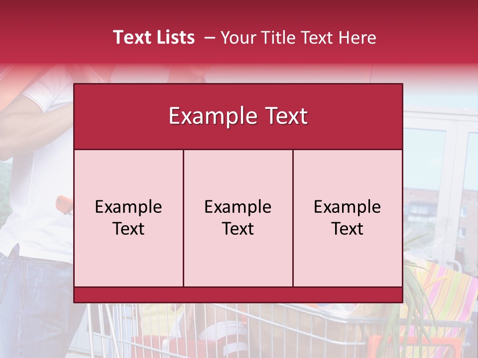 Young Casual Spree PowerPoint Template