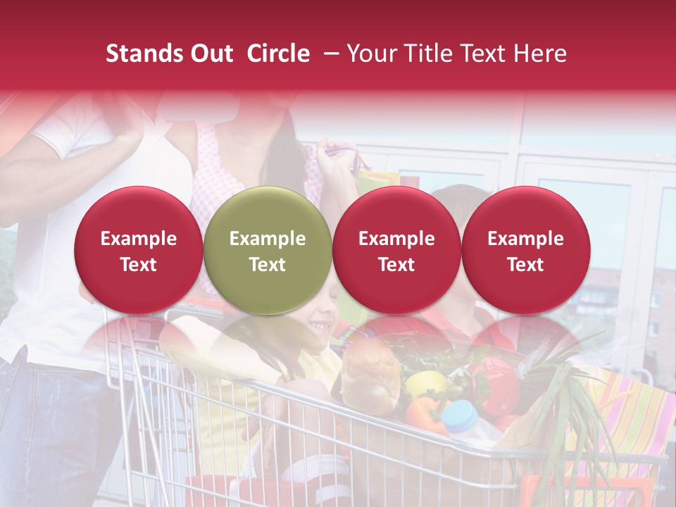 Young Casual Spree PowerPoint Template