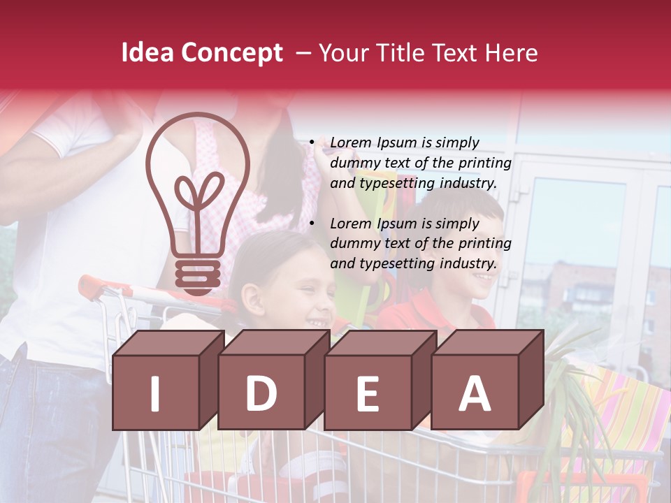 Young Casual Spree PowerPoint Template