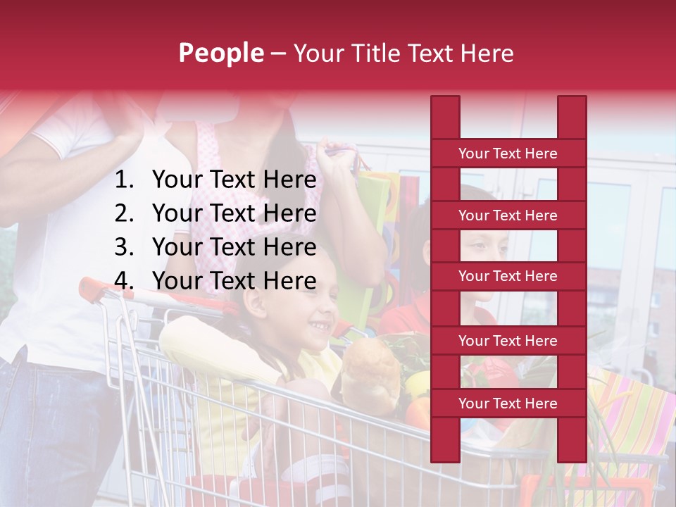 Young Casual Spree PowerPoint Template