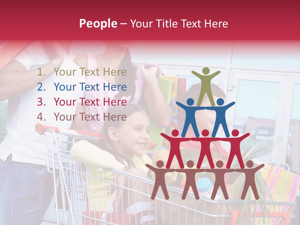 Young Casual Spree PowerPoint Template