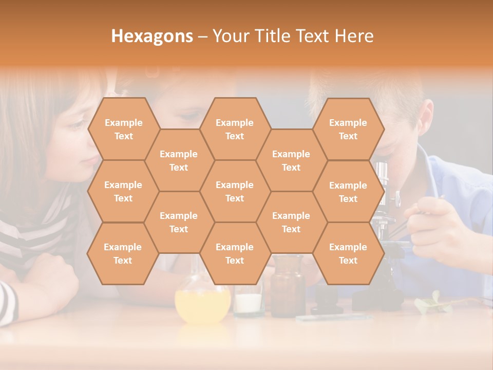 Teen Girl Practicing PowerPoint Template