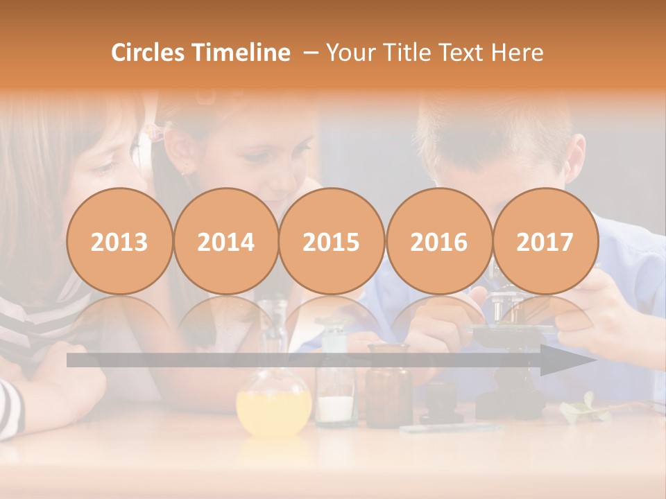 Teen Girl Practicing PowerPoint Template