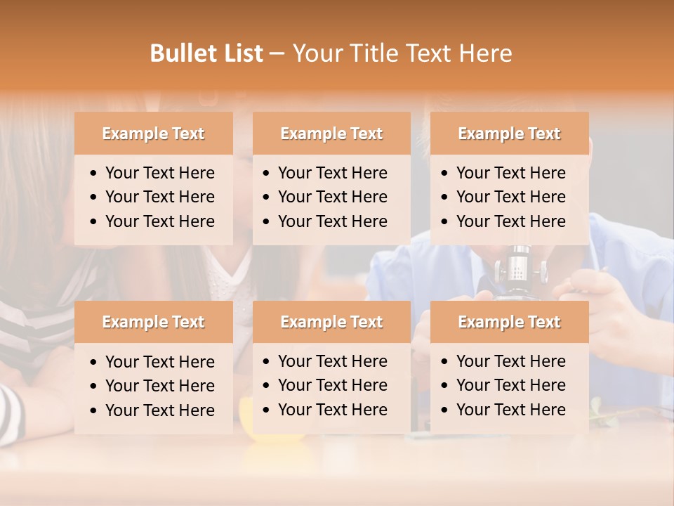 Teen Girl Practicing PowerPoint Template