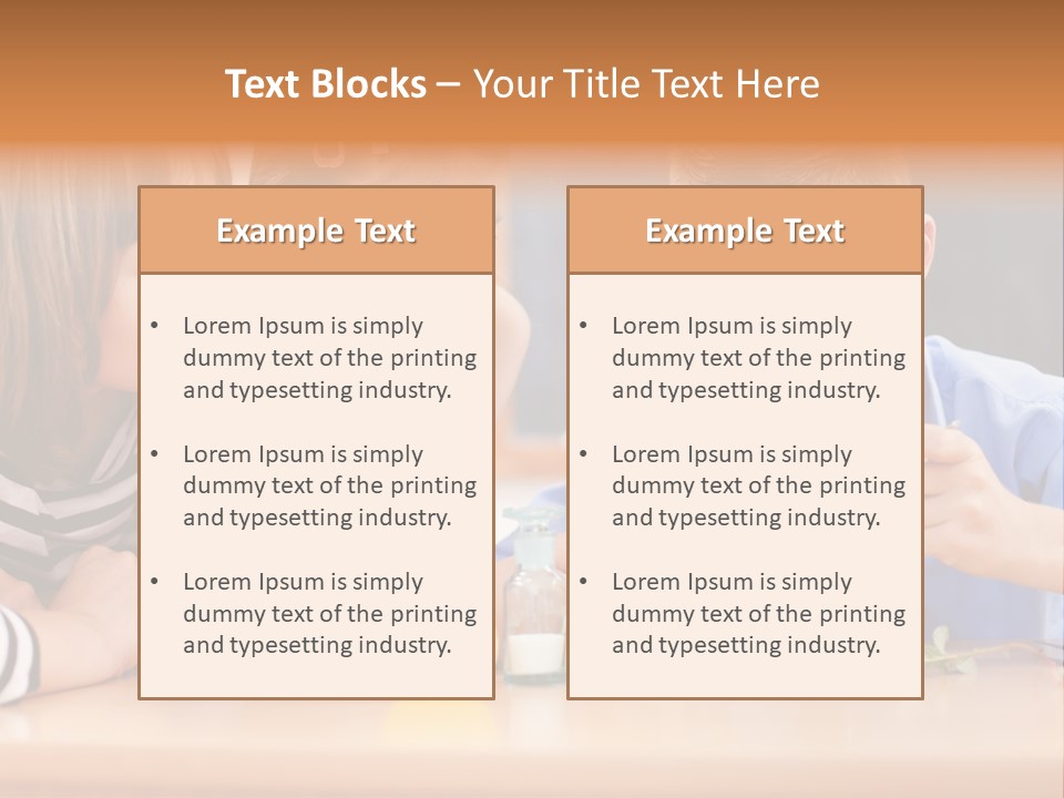 Teen Girl Practicing PowerPoint Template