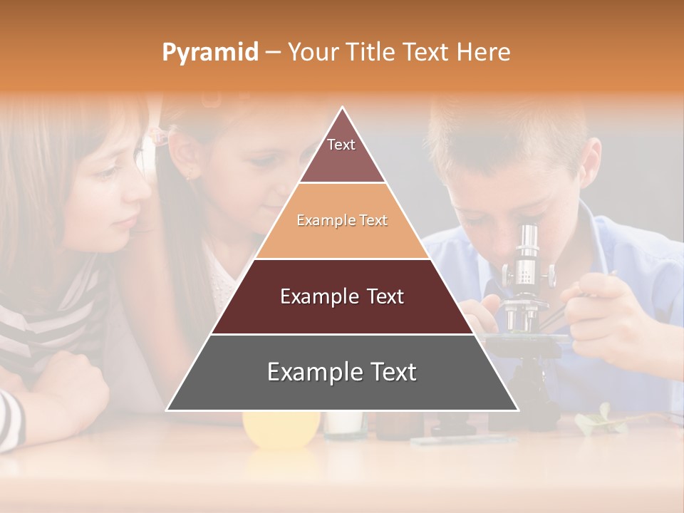 Teen Girl Practicing PowerPoint Template