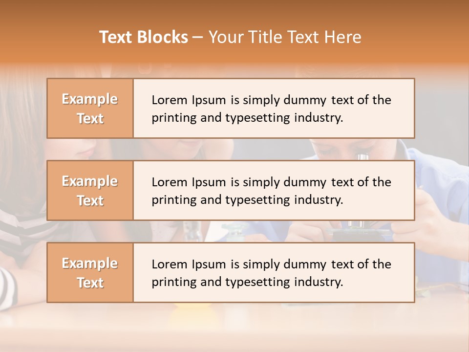 Teen Girl Practicing PowerPoint Template