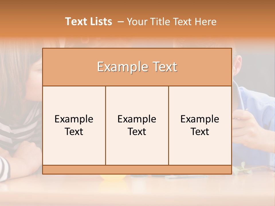 Teen Girl Practicing PowerPoint Template