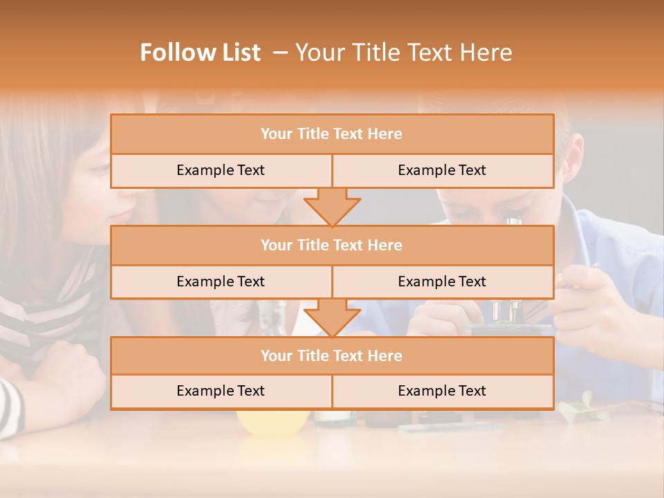 Teen Girl Practicing PowerPoint Template
