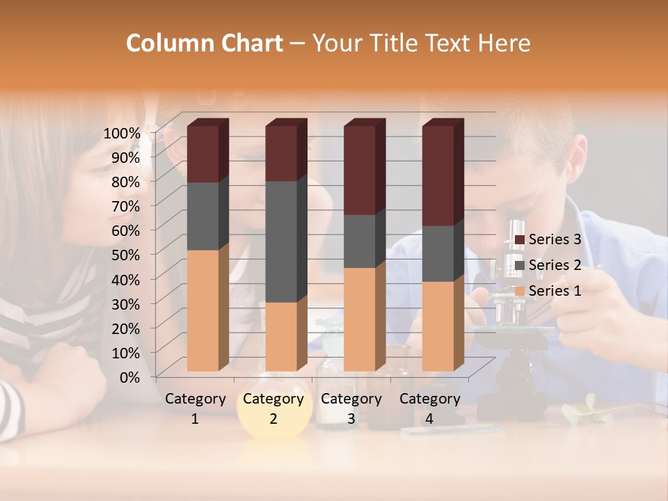 Teen Girl Practicing PowerPoint Template