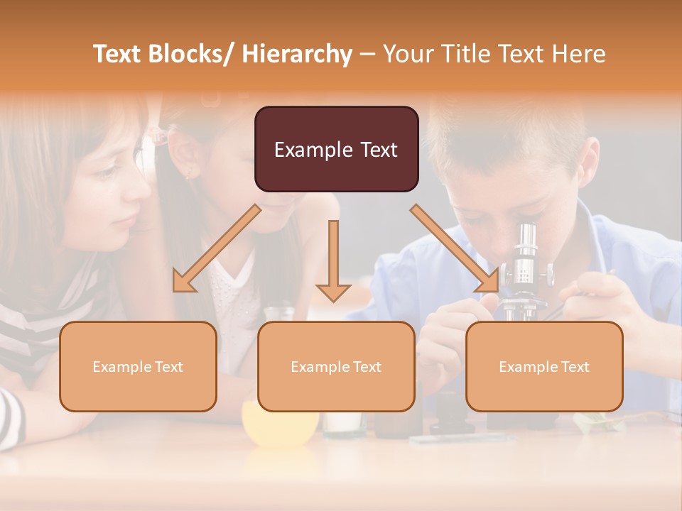 Teen Girl Practicing PowerPoint Template