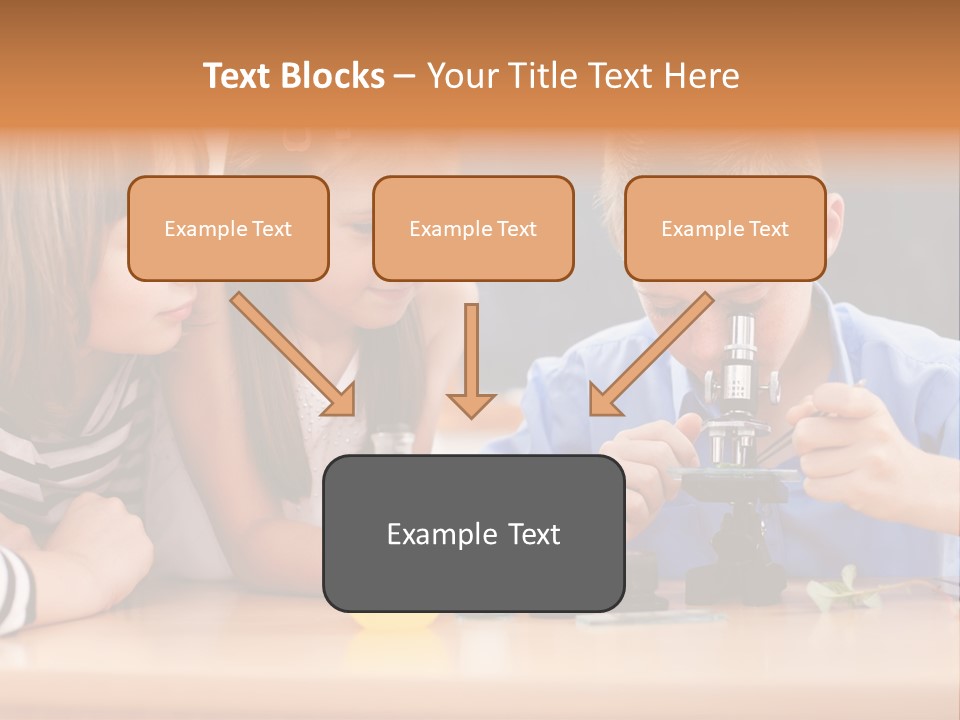 Teen Girl Practicing PowerPoint Template
