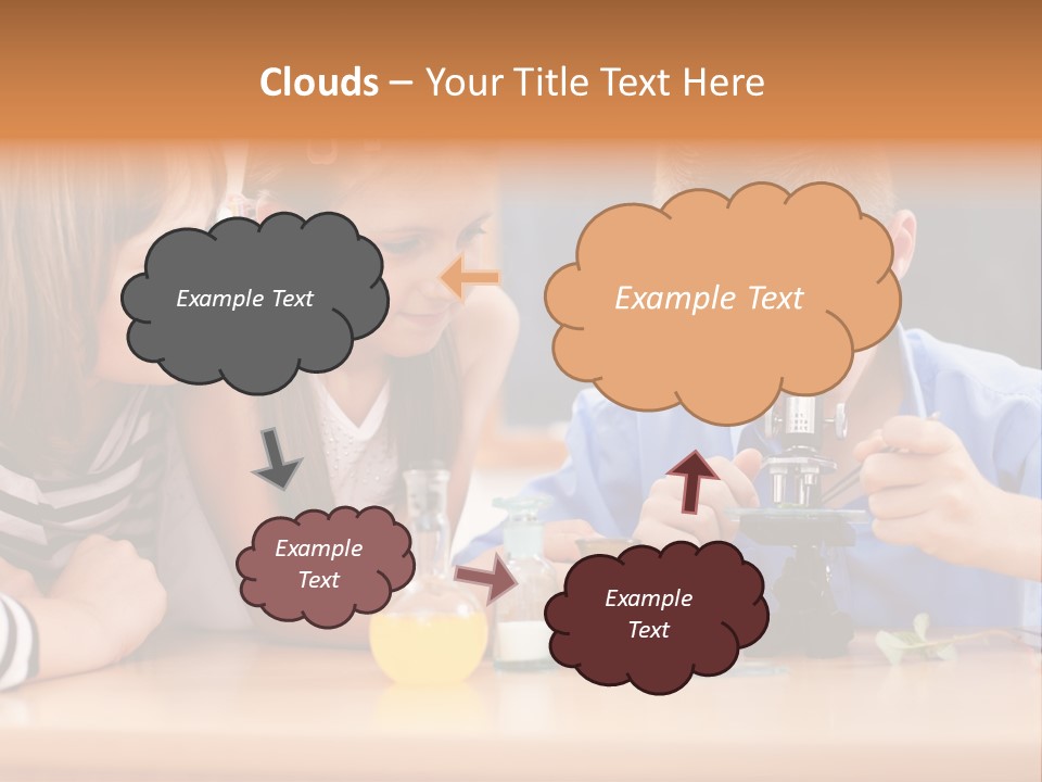 Teen Girl Practicing PowerPoint Template