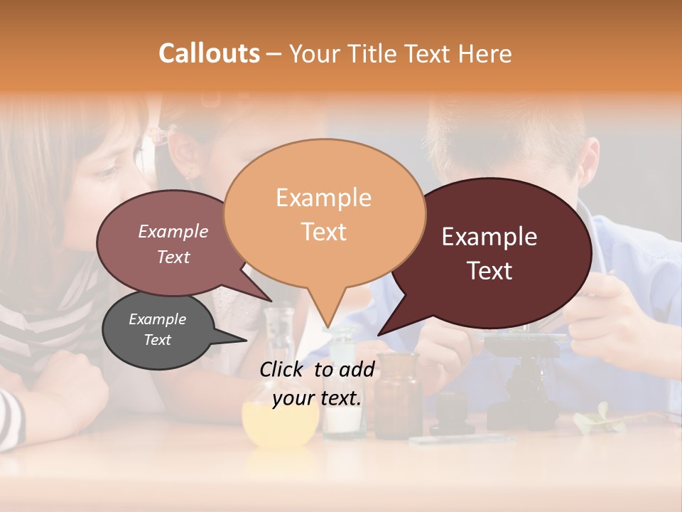 Teen Girl Practicing PowerPoint Template