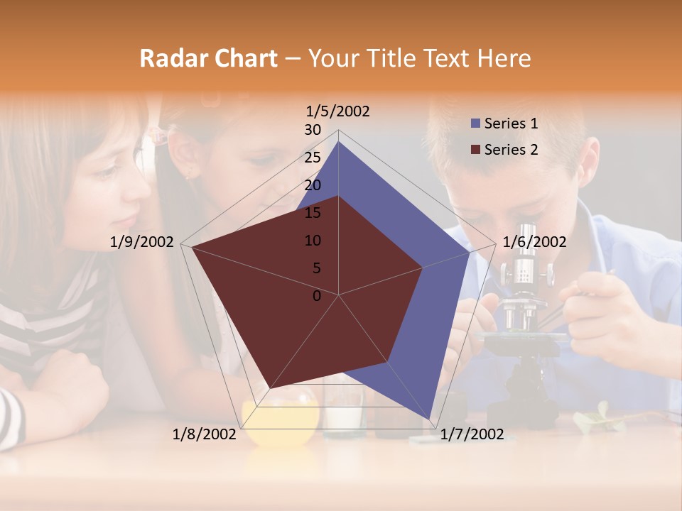 Teen Girl Practicing PowerPoint Template