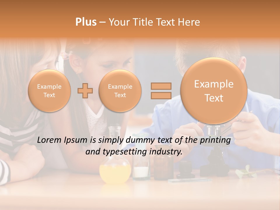 Teen Girl Practicing PowerPoint Template