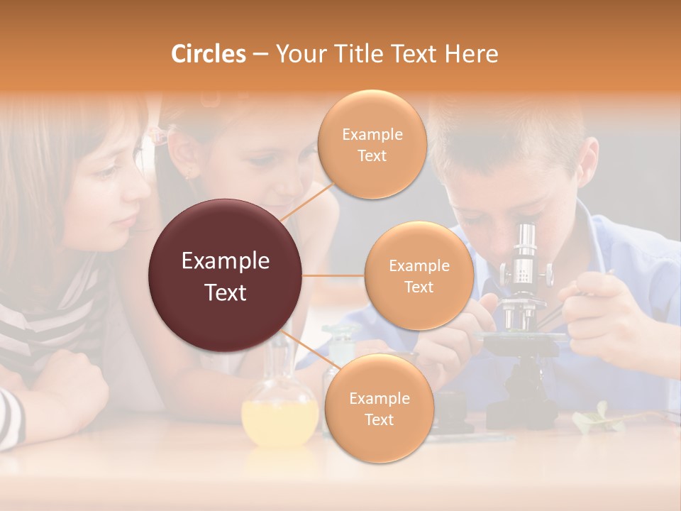 Teen Girl Practicing PowerPoint Template