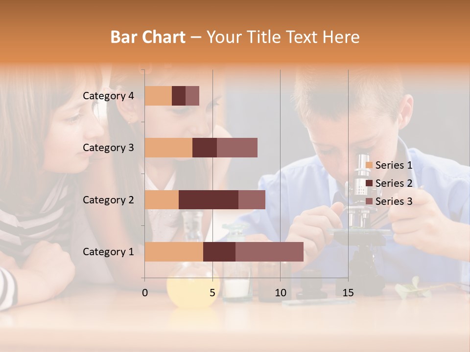 Teen Girl Practicing PowerPoint Template