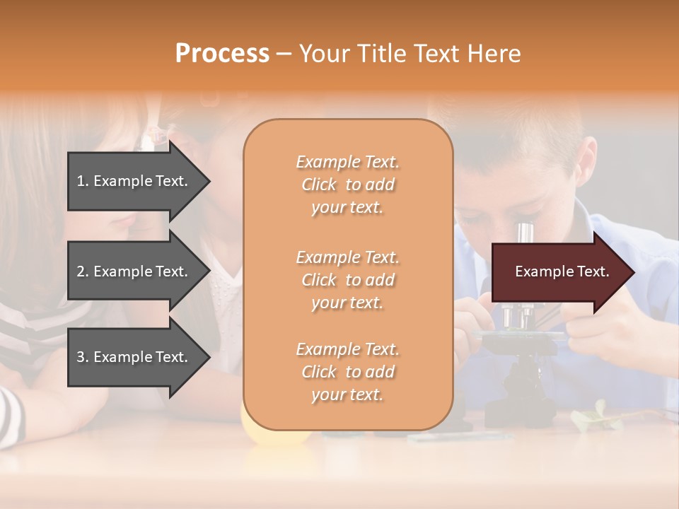 Teen Girl Practicing PowerPoint Template