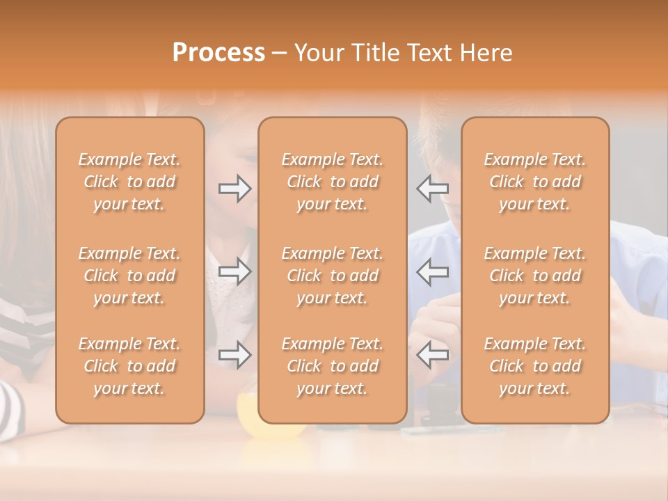 Teen Girl Practicing PowerPoint Template