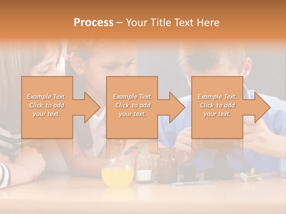 Teen Girl Practicing PowerPoint Template