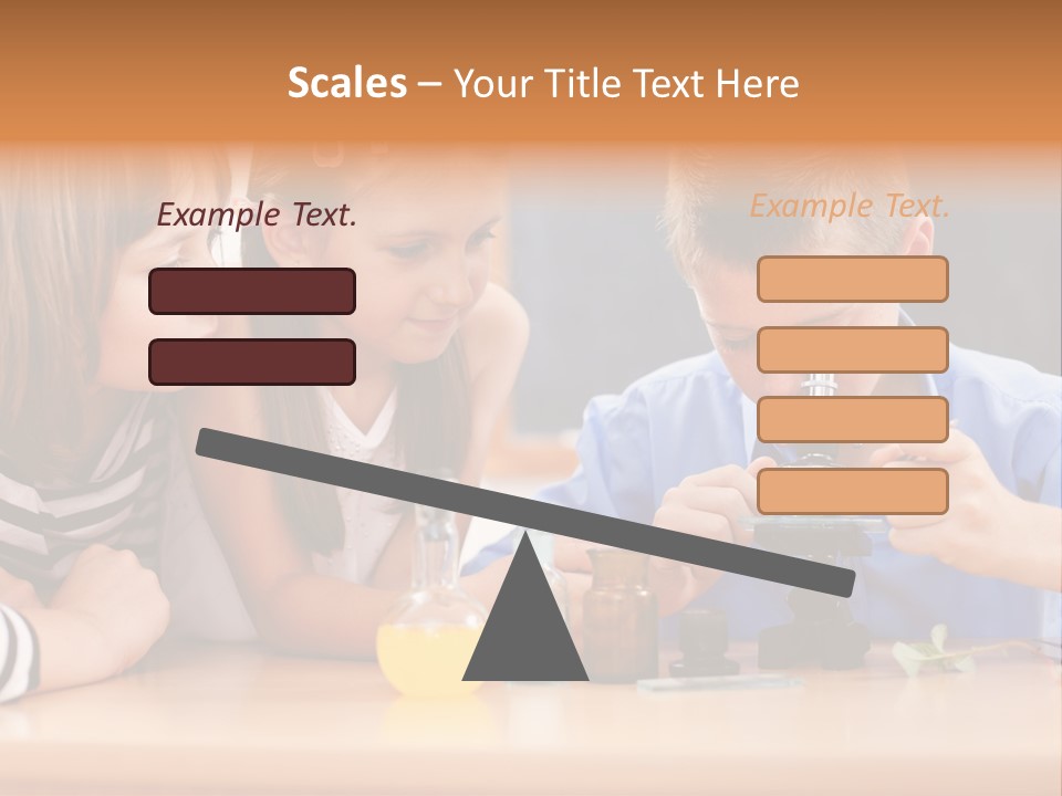 Teen Girl Practicing PowerPoint Template