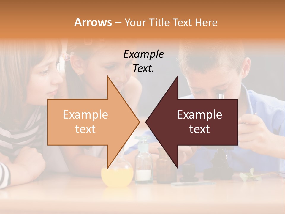 Teen Girl Practicing PowerPoint Template