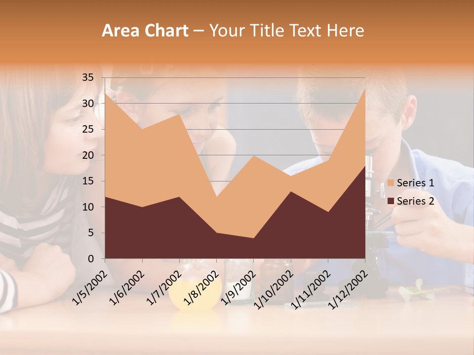 Teen Girl Practicing PowerPoint Template