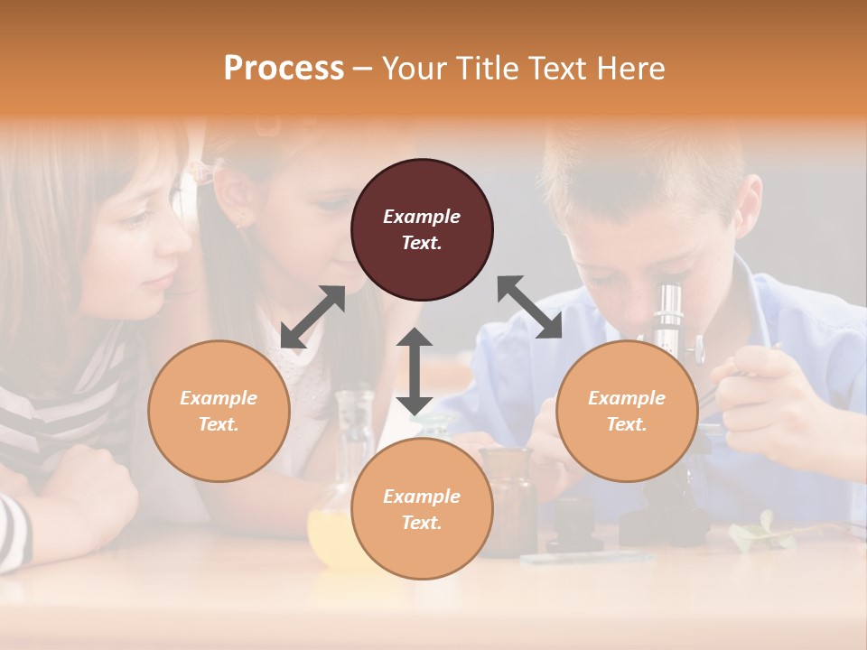 Teen Girl Practicing PowerPoint Template