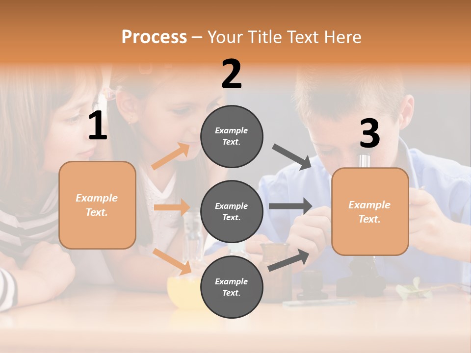 Teen Girl Practicing PowerPoint Template