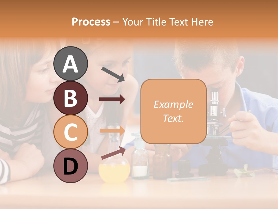 Teen Girl Practicing PowerPoint Template