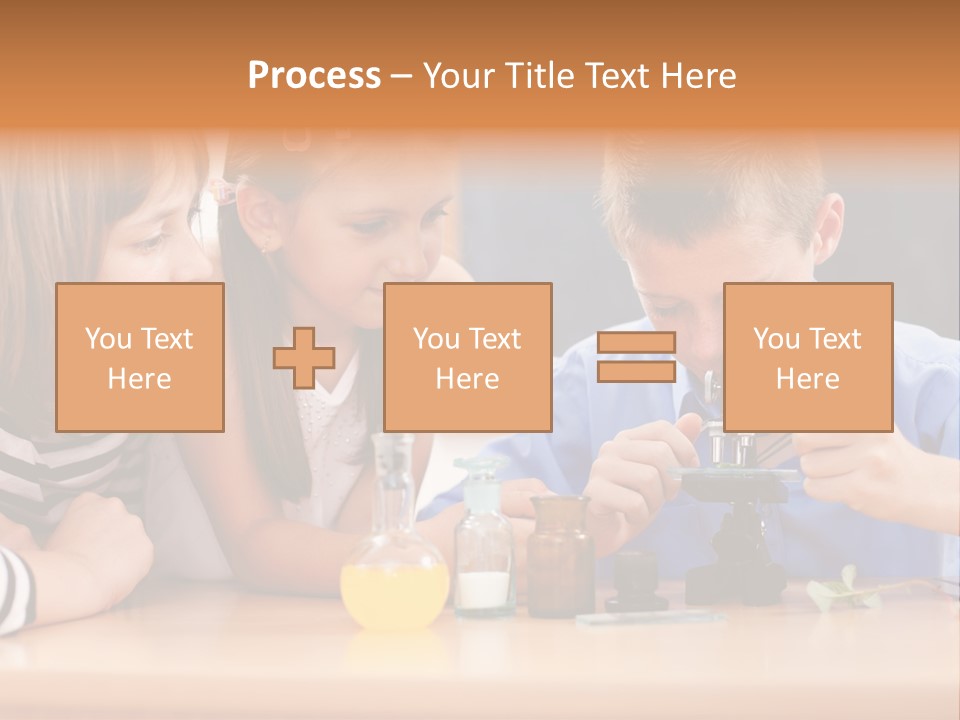 Teen Girl Practicing PowerPoint Template