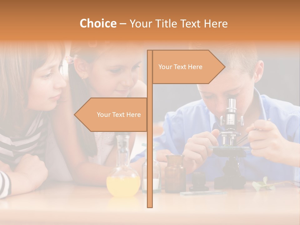 Teen Girl Practicing PowerPoint Template