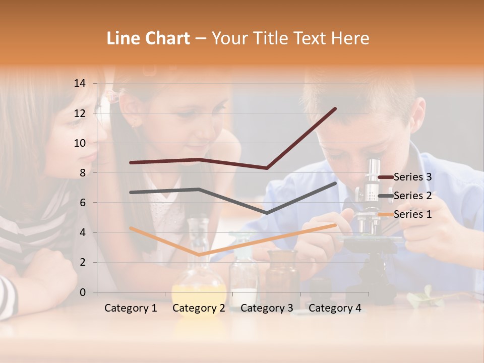 Teen Girl Practicing PowerPoint Template