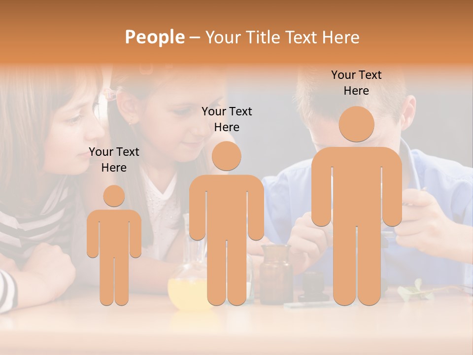 Teen Girl Practicing PowerPoint Template