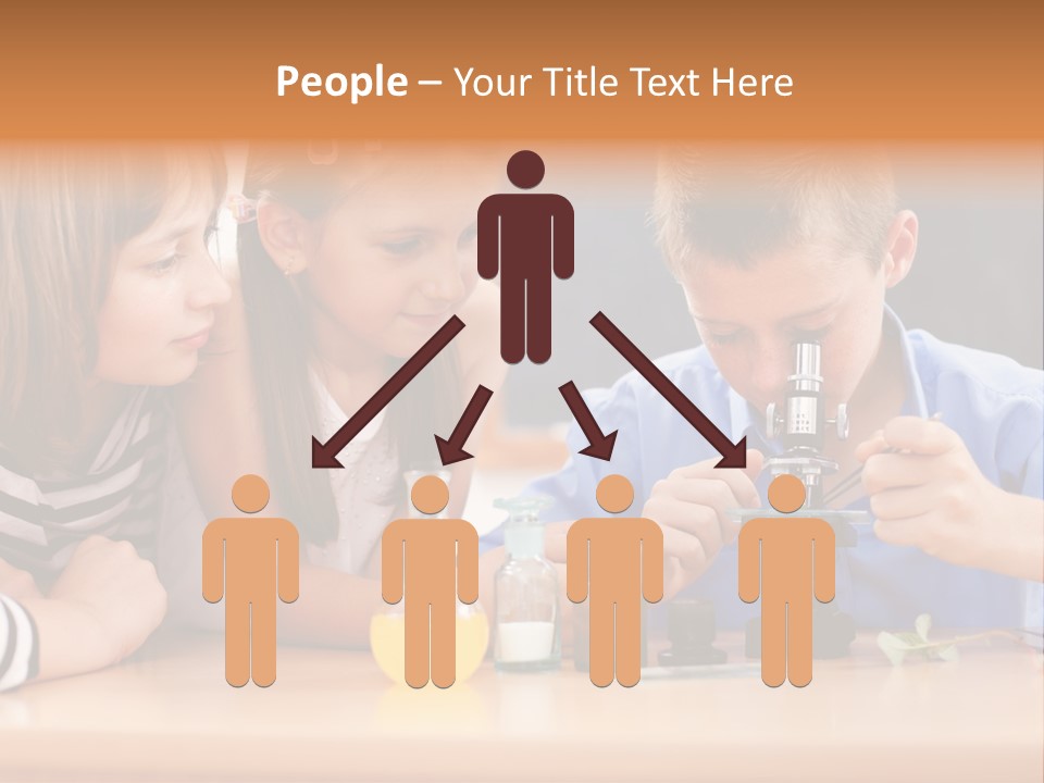 Teen Girl Practicing PowerPoint Template