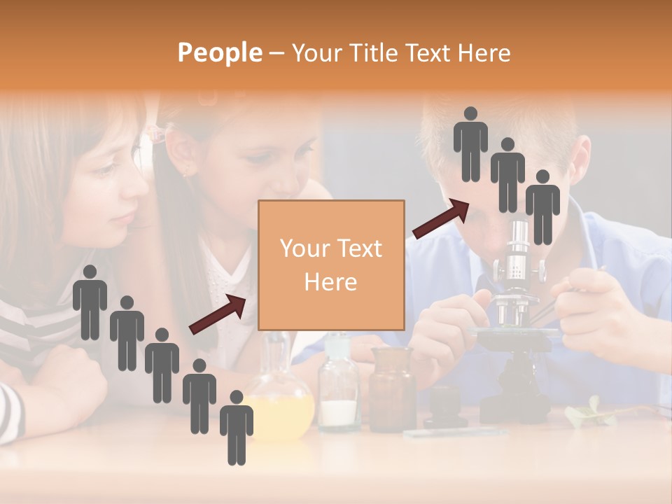 Teen Girl Practicing PowerPoint Template