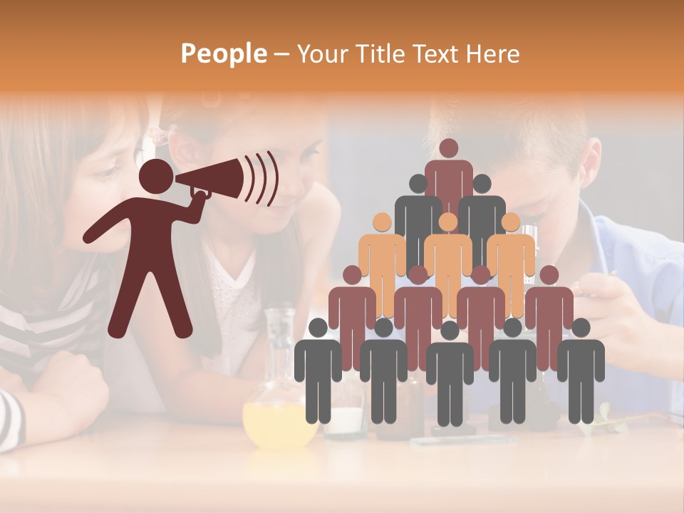 Teen Girl Practicing PowerPoint Template