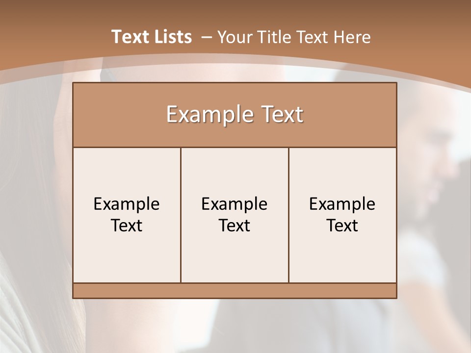 Company Sitting Customer Service PowerPoint Template