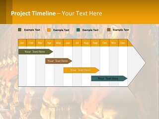 Statue Gold Ayuthaya PowerPoint Template