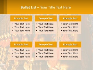 Statue Gold Ayuthaya PowerPoint Template