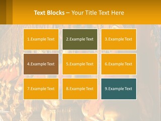 Statue Gold Ayuthaya PowerPoint Template