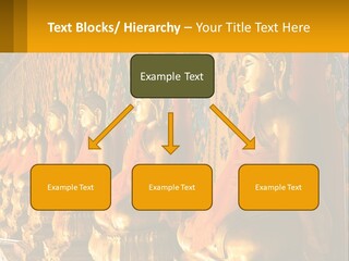 Statue Gold Ayuthaya PowerPoint Template